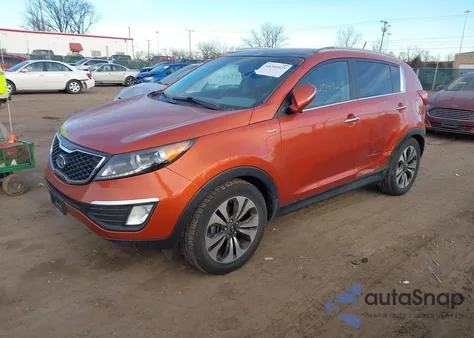 2011 Kia Sportage Sx z USA, uszkodzony, nr VIN KNDPCCA60B7123222